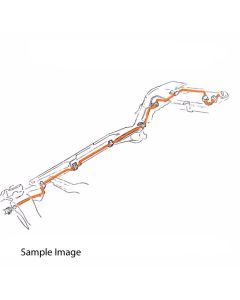 1972 Chevy-GMC Truck Charcoal Canister Lines, 5/16", Half Ton And Three Quarter Ton- 2WD, OE Steel