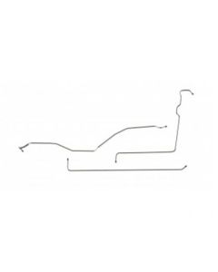 1972 Chevy Blazer-GMC Jimmy Fuel Vapor Line, 5/16", 2WD, OE Steel
