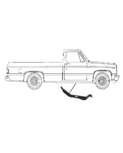 1973-1987 Chevy-GMC Truck Cab Floor Support Brace, Right