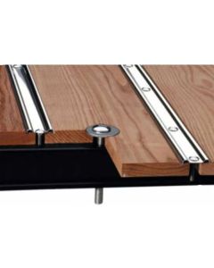 1973-1987 Chevy-GMC Truck Bed Floor Kit, Pine With Standard Mounting Holes, Steel Strips and Hardware, Longbed Stepside
