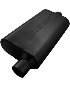 Flowmaster Delta Flow Muffler, 50 Series - 2.50 Offset Inlet- 2.50 Center Outlet - Moderate Sound