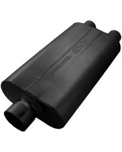 Flowmaster Delta Flow Muffler, 50 Series -  3.00 Center Inlet / 2.25 Dual Outlet - Moderate Sound