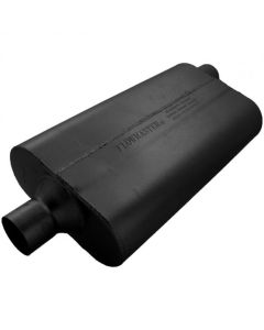 Flowmaster Delta Flow Muffler, 50 Series -  2.25 Center Inlet / 2.25 Offset Outlet - Moderate Sound