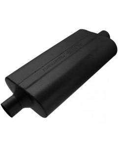 Flowmaster Delta Flow Muffler, 50 Series - 2.25 Center Inlet / 2.25 Center Outlet - Moderate Sound