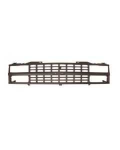 1988-1993 Chevy Truck Grille, Composite Or Dual Headlights-Black