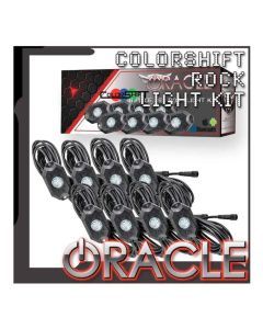 Oracle Lighting LED Underbody Rock Light ColorSHIFT, Bluetooth+RF, 8 Piece Kit