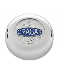 Cragar Chrome S/S Vintage Flat Replacement Center Cap