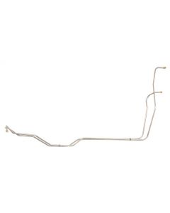 1967-1970 Chevy -GMC Truck Transmission Cooler Lines, Half-Ton 2WD, TH350, 5-16", Stainless Steel