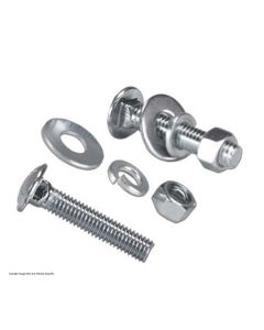 1954-1955 Chevy-GMC Truck Radiator Support Mounting Hardware, Unplated Stainless Steel