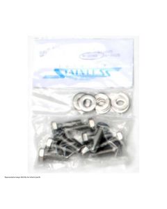 1988-1998  Chevy-GMC Truck Fender-Inner Fender Mounting Bolts, Stainless Steel, Button Head