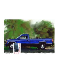 1988-1998 Chevy-GMC Truck Front Fender Repair Panel, Lower Rear Section, Left