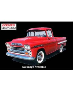 1973-1983 Chevy-GMC Truck Dash Glove Box Upper Trim, Matte Black