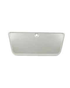 1973-1983 Chevy-GMC Truck Dash Glove Box Upper Trim,  Brushed Aluminum Finish