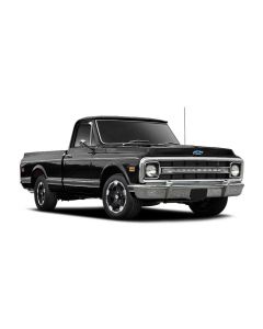 Chevy-GMC Truck Black Rock 900B Viper Wheel, 17x8, 6x5.5 Bolt Pattern, Black