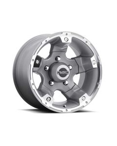 Chevy-GMC Truck Black Rock 900S Viper Wheel, 17x8, 6x5.5 Bolt Pattern, Silver