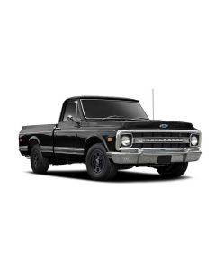 Chevy-GMC Truck Black Rock 997 Type 8 Wheel, 15x12, 6x5.5 Bolt Pattern