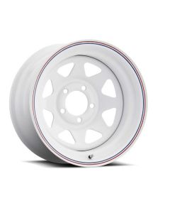 Chevy-GMC Truck Cragar Style 310 Wheel, White, 15x8, 5x5 Bolt Pattern
