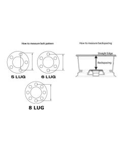Chevy-GMC Truck Cragar Style 310 Wheel, White, 15x6, 6x5.5 Bolt Pattern