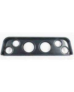 1964 GMC Truck Instrument Panel Without Gauges, Carbon Fiber Finish