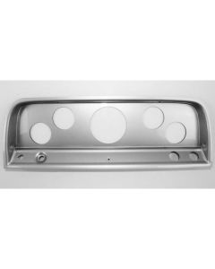 1964 Chevy Truck Instrument Panel, Five Hole Without Gauges, Brushed Aluminum Finish