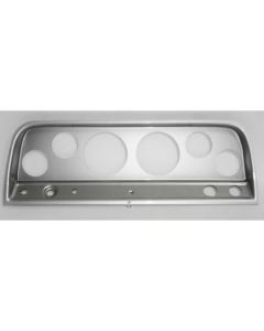 1964 Chevy Truck Instrument Panel, Six Hole Without Gauges, Brushed Aluminum Finish