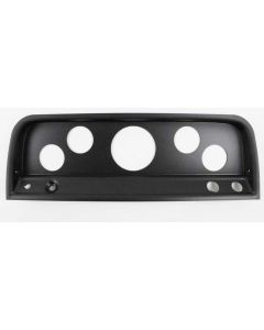 1965-1966 Chevy Truck Instrument Panel, Five Hole Without Gauges, Black