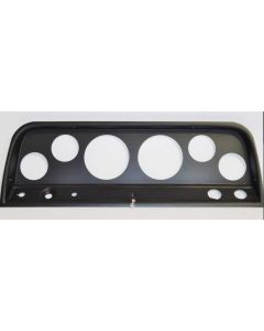 1965-1966 Chevy Truck Instrument Panel, Six Hole Without Gauges, Black