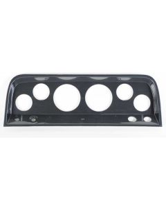 1965-1966 Chevy Truck Instrument Panel, Six Hole Without Gauges, Carbon Fiber Finish