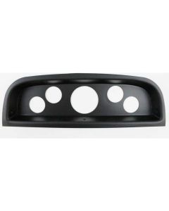 1960-1963 Chevy Truck Instrument Panel, Five Hole, Black