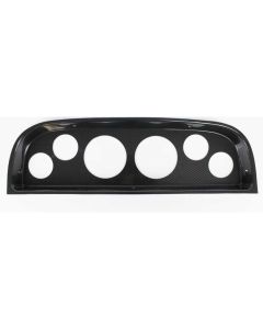 1960-1963 Chevy Truck Instrument Panel, Six Hole, Carbon Fiber Finish