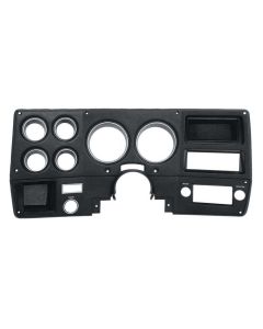 1975-1977 Chevy-GMC Truck Instrument Cluster Bezel. Without AC, Black And Silver