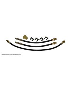 1957-1959 Chevy-GMC Truck 3200  3/4 Ton Brake Hose Kit, Front Drum / Rear Drum 

