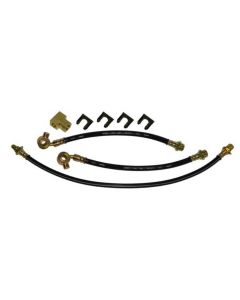 1971 Chevy-GMC Truck Brake Hose Kit, Coil Rear End, Front Disc Rear Drum, 2WD 1/2-3/4 Ton 
