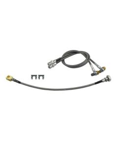 1988-199 Chevy-GMC Truck Brakes Hose Kit, Braided Stainless Steel,  Front Disc/Rear Drum,  2WD 1/2-3/4 Ton

