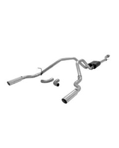 2014-2019 Chevy-GMC Truck Flowmaster American Thunder Dual Exhaust Cat Back System, Stainless Steel, 4.3L/5.3L Crew/Double Cab