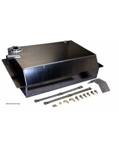 1967-1972 Chevy Truck Aluminum Gas Tank, Black Finish, Side Fill