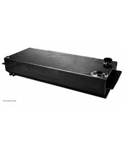 1954-1955(1st) Chevy Truck Aluminum Gas Tank, Black Finish, Bed Fill, Flush