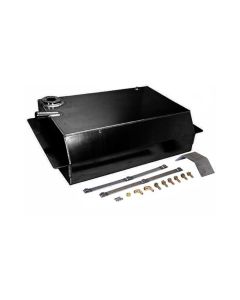 1973-1987 Chevy Truck Aluminum Gas Tank, Black Finish, Bed Fill, Flush