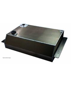 1963-1972 Chevy Truck Gas Aluminum Gas Tank, Bed Fill-Standard, Black Finish