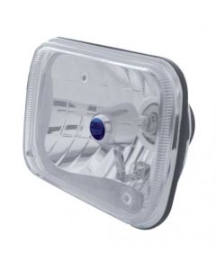 1980-1987 Chevy-GMC Truck Crystal Halogen Headlight, Blue Dot, Single Headlight Models, 5"x7"