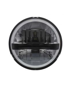 1958-1972 Chevy-GMC Truck LED Headlight With Black Finish, 5-3/4"