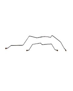 1973-1980  Chevrolet/GMC Truck 2WD 1/2-Ton Std. Five-Lug Rear Axle Brake Lines 2pc, OE Steel