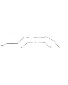 1973-1980 Chevrolet/GMC Truck 4WD 1/2-Ton Five Lug Standard Rear Axle Brake Lines 2pc, OE Steel