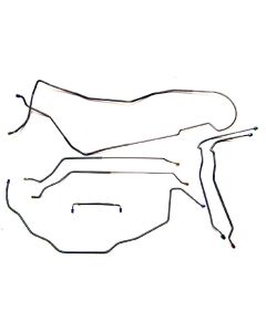 1973-1980 Chevrolet/GMC Truck 4WD 1/2-Ton Std. Cab Shortbed Power Disc Brake Set 8pc, Stainless