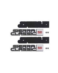 1981-1987 GMC Truck-Suburban Sierra Classic 1500  Fender Emblems