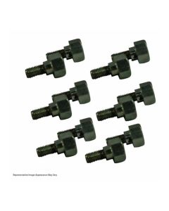 1960-1966 Chevy-GMC Truck Hood Hinge Bolt Kit, Black Stainless Steel