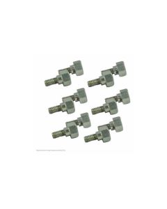 1960-1966 Chevy-GMC Truck Hood Hinge Bolt Kit, Polished Stainless