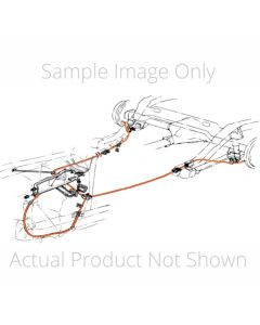 1955-1956 Chevy GMC Truck 3100 Parking & Emergency Brake Cable, Rear, Shortbed, 1/2 Ton, 2WD
