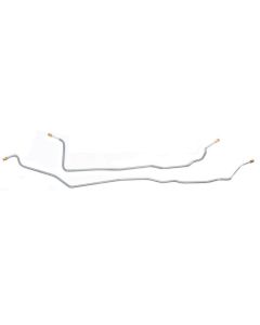 1981-87 Chevrolet/GMC Truck 2WD 1/2-Ton w/Standard Five-Lug Rear Axle Rear Axle Brake Lines 2pc, OE Steel
