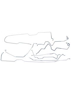 1981-89 Chevrolet/GMC Blazer/Jimmy 4WD Power Disc Brake Line Set 8pc, OE Steel
